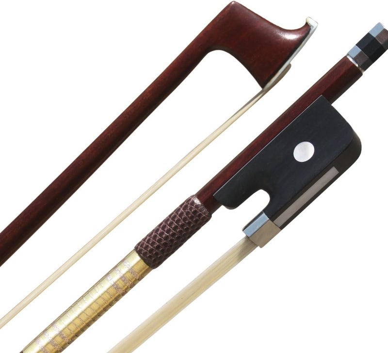 ARCRAW Store Viola Bow Pernambuco Wood Round Stick French PECCATTE Model Rococo Style Teacher Student Professional Stringed Instrument Bows - Image 1